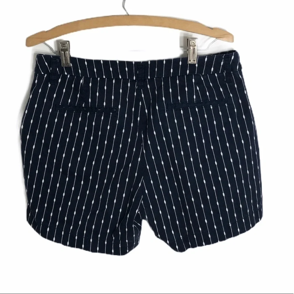 Faded Glory Navy Blue White Shorts Sz 12